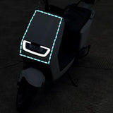 Calcomanías reflectantes para molduras de ruedas de automóviles y motocicletas