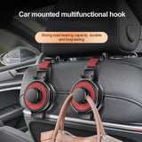 Multifunctional Car Seat Back Organizer with Cup and Phone Holder