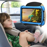 Soporte Flexible de silicona para reposacabezas de coche, perfecto para tabletas de 7 a 10,9 pulgadas, Ideal para entretenimiento en el asiento trasero de los niños