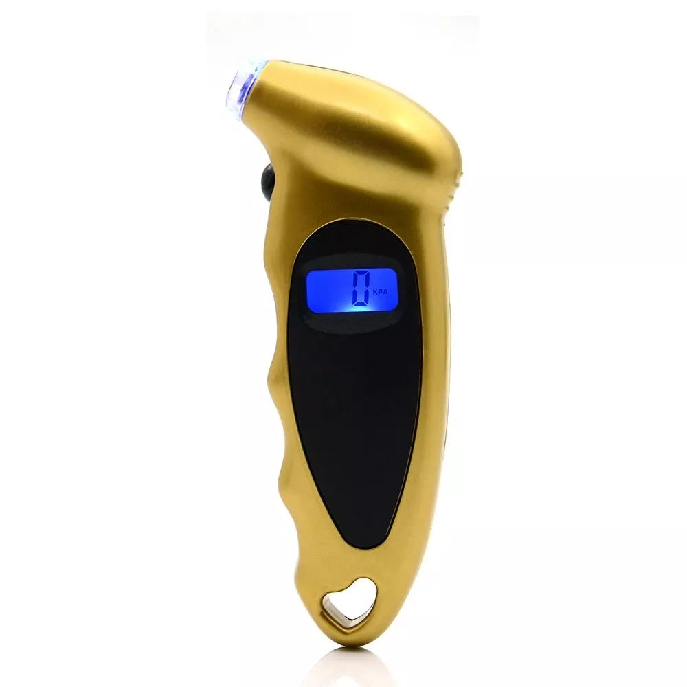 Digitales Reifendruckmessgerät mit Hintergrundbeleuchtung und hochpräziser Überwachung, 0-150 PSI