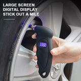 Digital Tire Pressure Gauge with Backlight & High-Precision Monitoring, 0-150 PSI