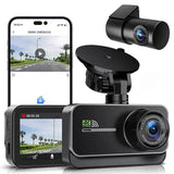 4K WiFi Dual Dash Cam mit Nachtsicht