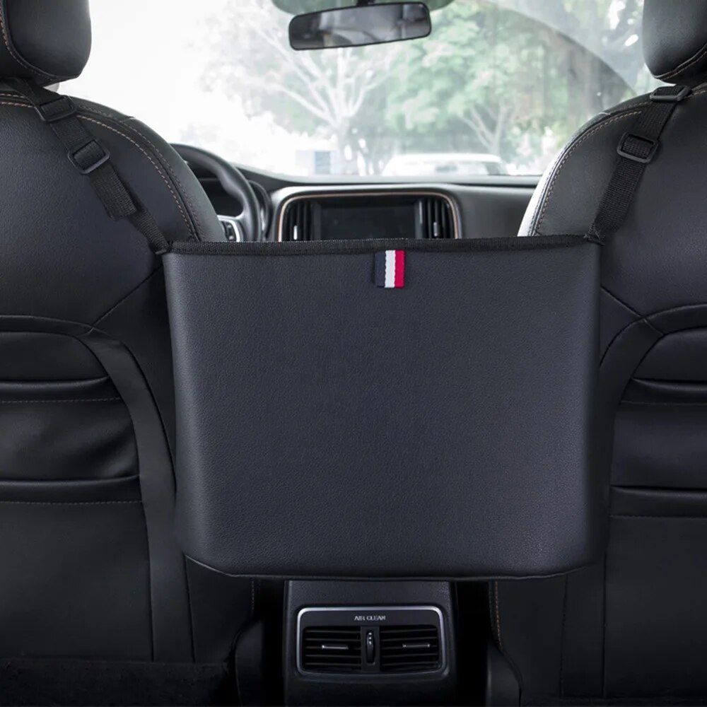 Deluxe-Autositz-Organizer aus Leder