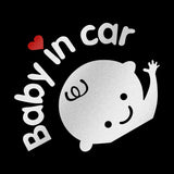 Baby on Board Cartoon Car Sticker