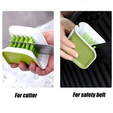 Limpiador de cinturón de seguridad de automóvil de doble cara en forma de U