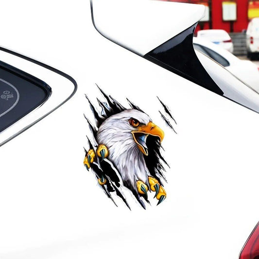 Universeller Autoaufkleber mit Cartoon-Adler für die gesamte Karosserie