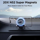 Magnetic Car Phone Holder for Curved Surfaces