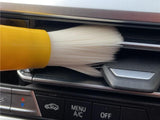 5-teiliges, langlebiges Auto-Detailing-Pinselset aus weißem PBT-Nylonhaar