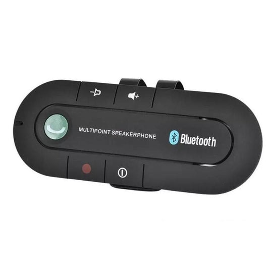 Bluetooth-Freisprecheinrichtung fürs Auto mit MP3-Player und Clip für die Sonnenblende