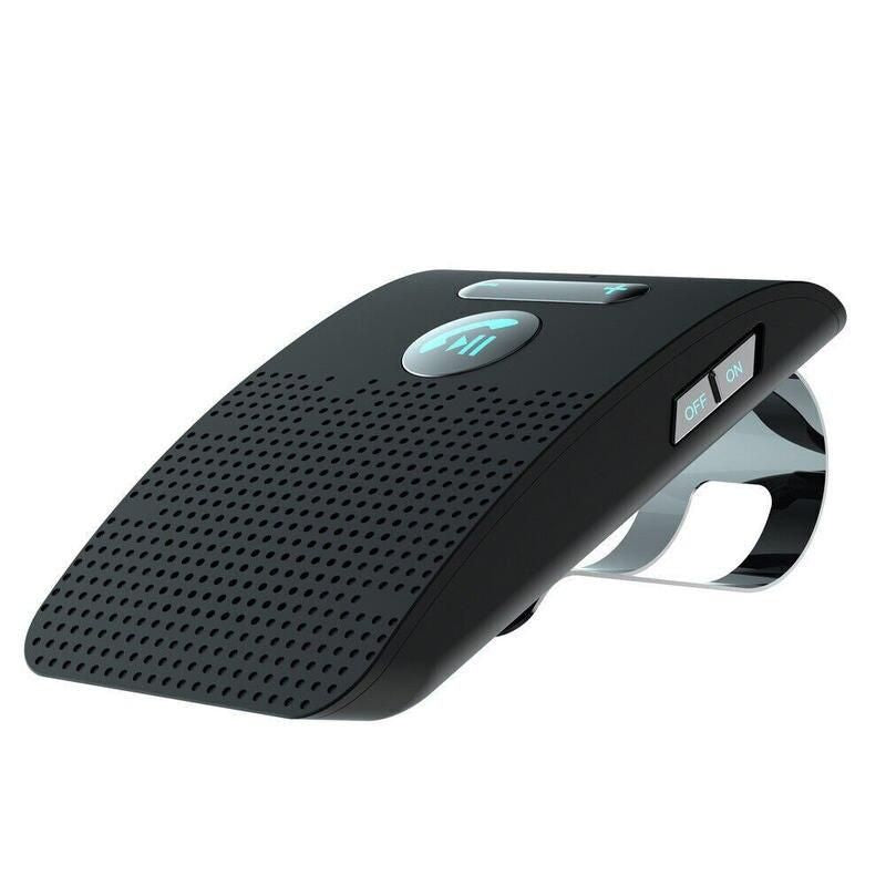 Wireless Bluetooth Sun Visor Car Speakerphone with Handsfree Kit