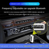Bluetooth 5.0 Audio Receiver & Transmitter with Dual Output, FM & MP3 Playback