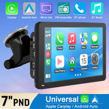 Universal 7-inch Touchscreen Car MP5 Player with Wireless Apple CarPlay & Android Auto