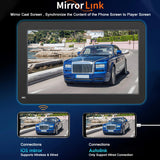 Universeller 7-Zoll-Touchscreen-MP5-Player fürs Auto mit kabellosem Apple CarPlay und Android Auto