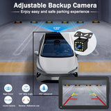 Reproductor MP5 universal para coche con pantalla táctil de 7 pulgadas con Apple CarPlay inalámbrico y Android Auto
