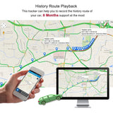 Rastreador GPS para vehículos 2G con función de imán resistente al agua y en espera de 90 días