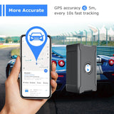 Rastreador GPS de precisión con control remoto por aplicación
