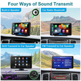 Universal Car Intelligent System Radio with Wireless Carplay & Android Auto