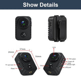 1080P Mini-Body-Camcorder mit Nachtsicht und Bewegungserkennung