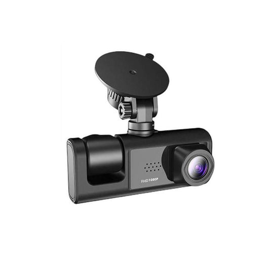 Dash Cam de triple lente 1080P con visión nocturna por infrarrojos