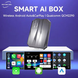 CarPlay AI Box inalámbrico con Android 11 y capacidades de transmisión
