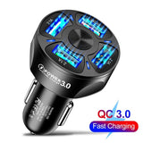 48W Quick Charge Car USB Charger