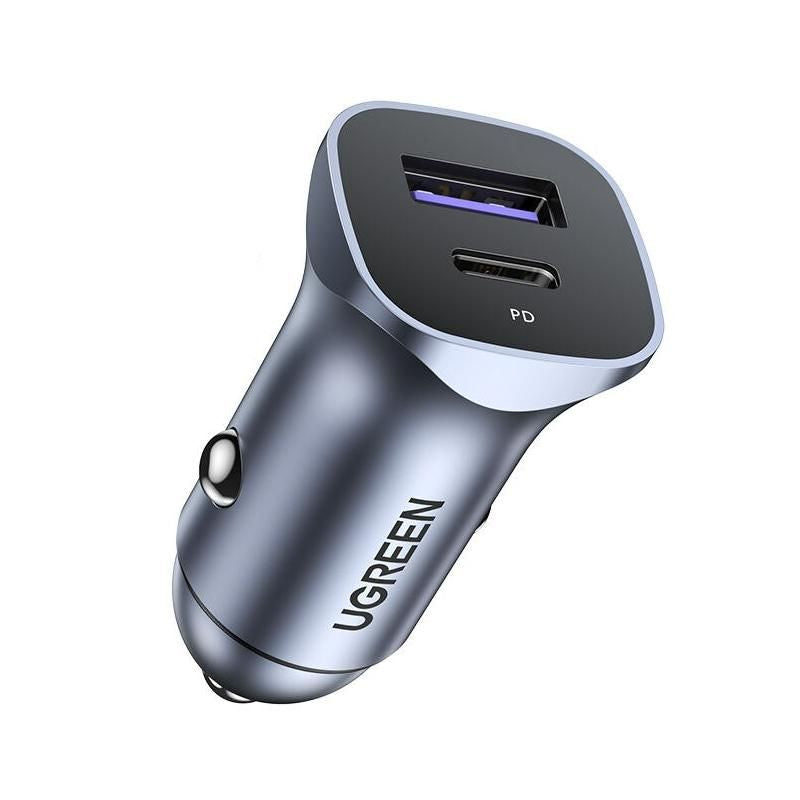 30W Autoladegerät USB Typ C Schnellladegerät QC4.0