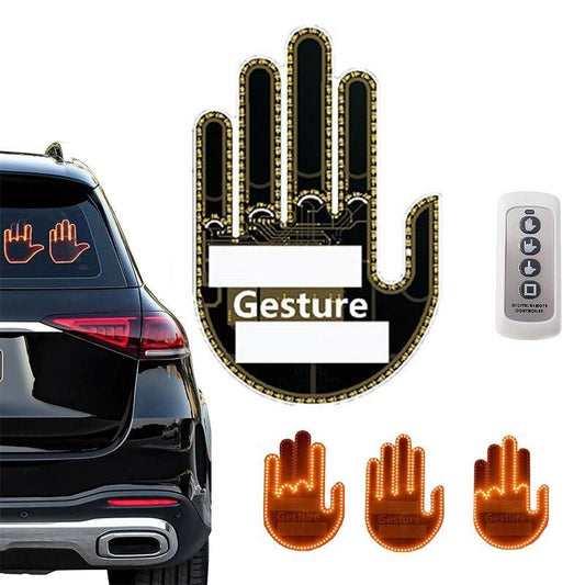 Universal LED Car Gesture Light with Remote