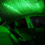 Proyector LED de techo de coche con cielo estrellado