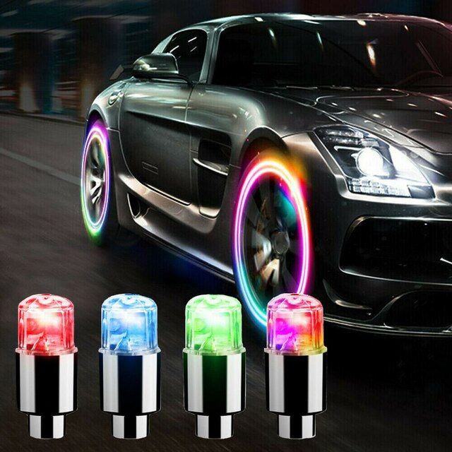 LED-Radlichtkappen für Fahrräder, Autos und Motorräder