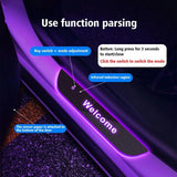 RGB-LED-Leuchten für individuelle Autotürschwellen mit Personalisierungsoption