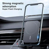 60W Magnetic Fast Car Wireless Charger