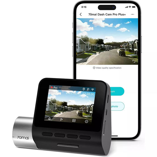 1944P ADAS GPS Dual-Channel Dash Cam with Night Vision & 24H Parking Monitor