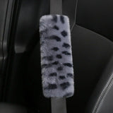 Luxurious Leopard Print Car Seat Belt Shoulder Pad