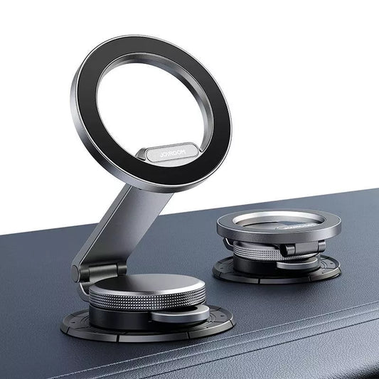 Magnetic Foldable Car Phone Mount - Strongest Magnet Dashboard Holder