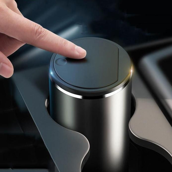Papelera compacta de aleación para coche y oficina