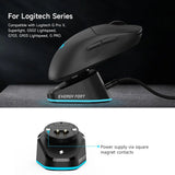 Wireless Gaming Mouse Charging Dock with RGB Indicator
