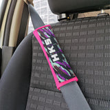 Universal Cotton Car Seat Belt Shoulder Pad Set - Comfort & Style for All Vehicles
