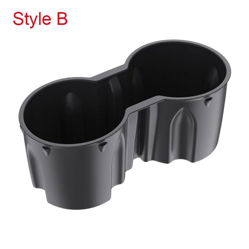 Inserto de portavasos de doble orificio para consola impermeable para modelo 3Y 2021