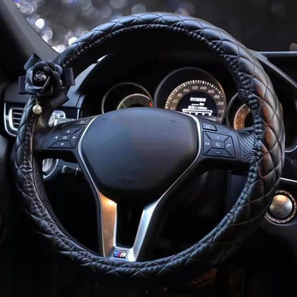 Camellia Auto-Lenkradbezug