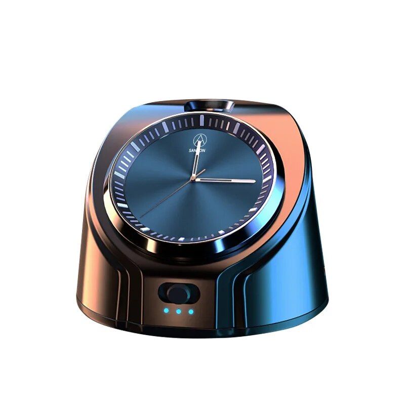 Kabelloser Auto-Aroma-Vernebler mit ätherischen Ölen und Uhr
