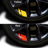 Pegatinas reflectantes para llantas de ruedas de coche