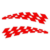 Checkered Flag Race-Inspired Car Stickers