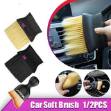 Compact Car Interior Detailing Brush