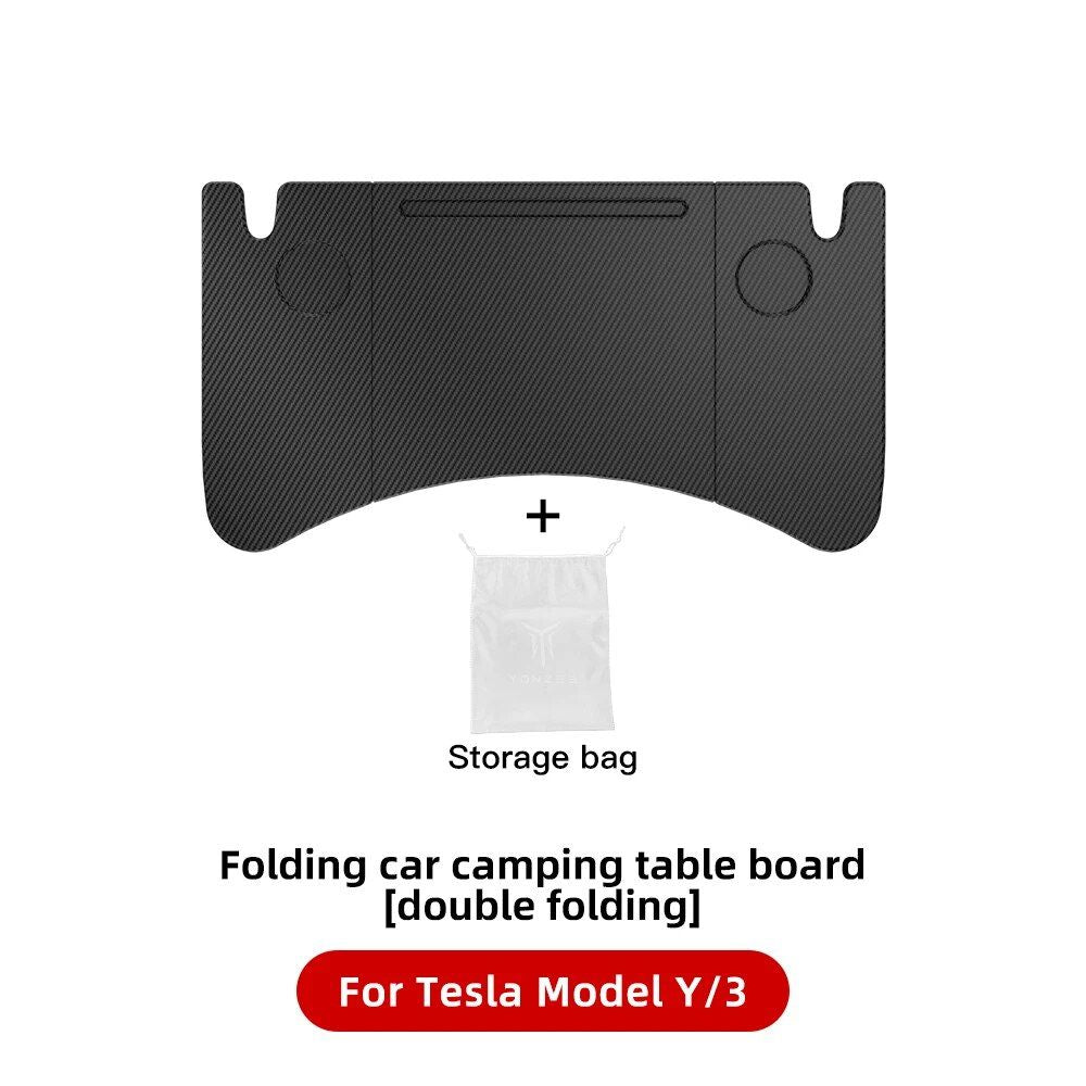 Tragbares Lenkrad-Laptop- und Essenstablett für Tesla Model 3/Y