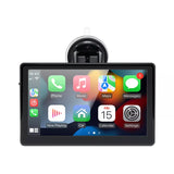 Reproductor multimedia universal para coche con pantalla táctil de 7" con CarPlay inalámbrico y Android Auto