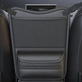 Organizador para el espacio del asiento del automóvil: bolsillo de red de almacenamiento multiusos para el interior del automóvil