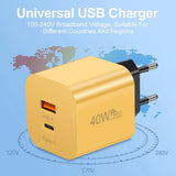 40 W Quick Charge PD 4.0 USB-C-Wandadapter