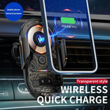 360° Rotational Magnetic Wireless Car Charger