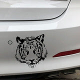 Majestätischer Tigerkopf-Vinylaufkleber fürs Auto