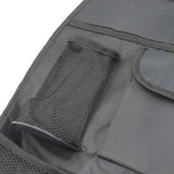 Universal Waterproof Car Seat Back Organizer: Multifunctional Storage in Black